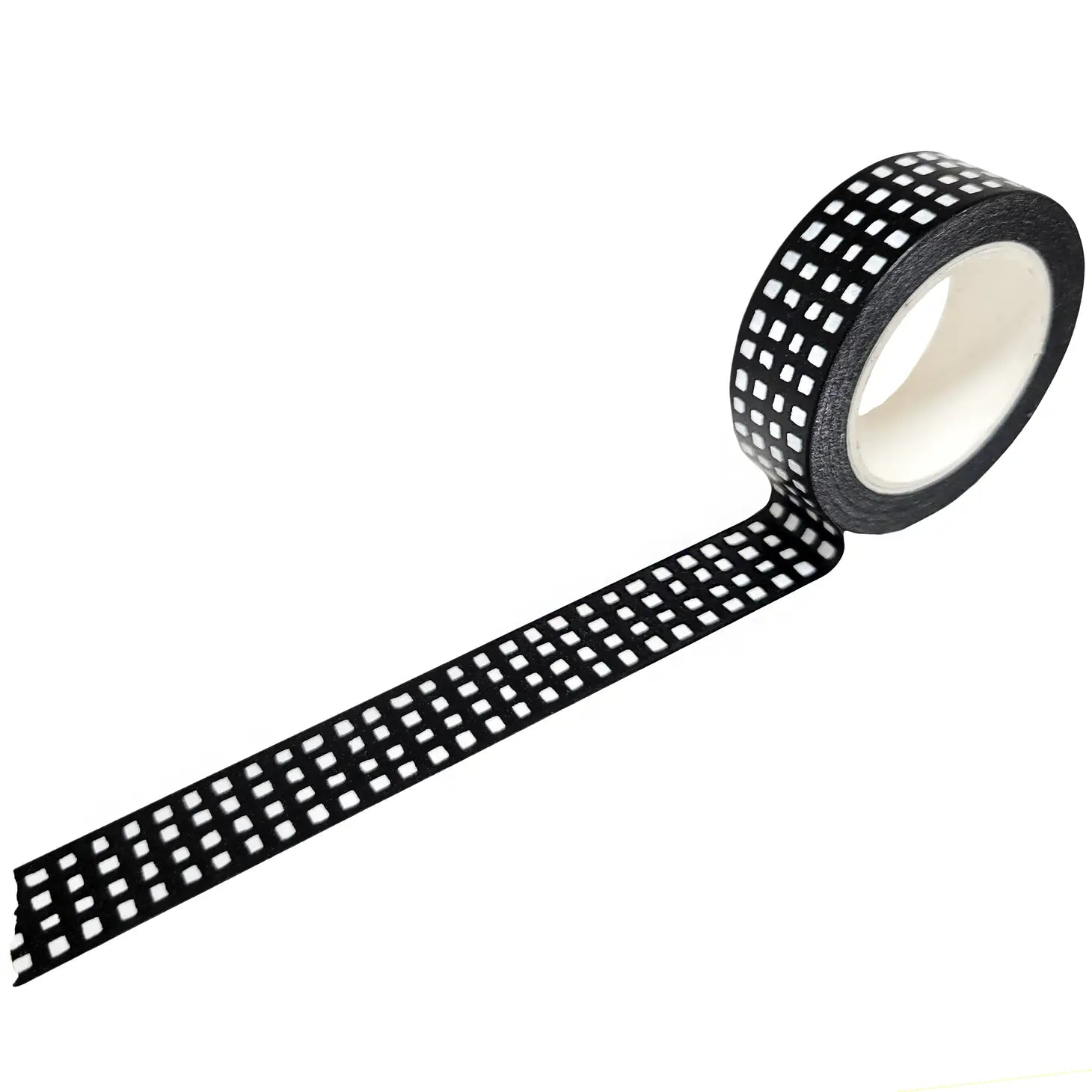 Black Gingham Washi Tape