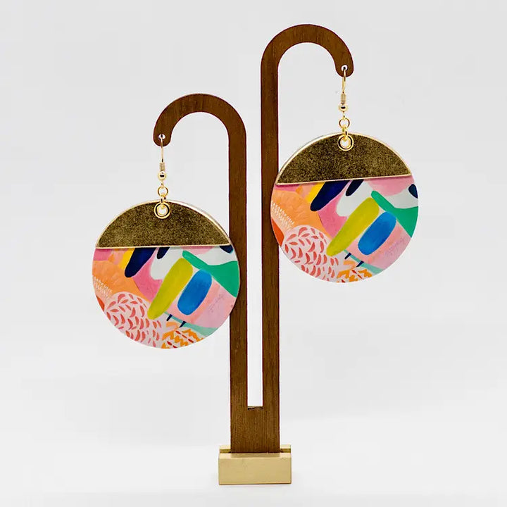 Brittney - Neon Desert Earrings