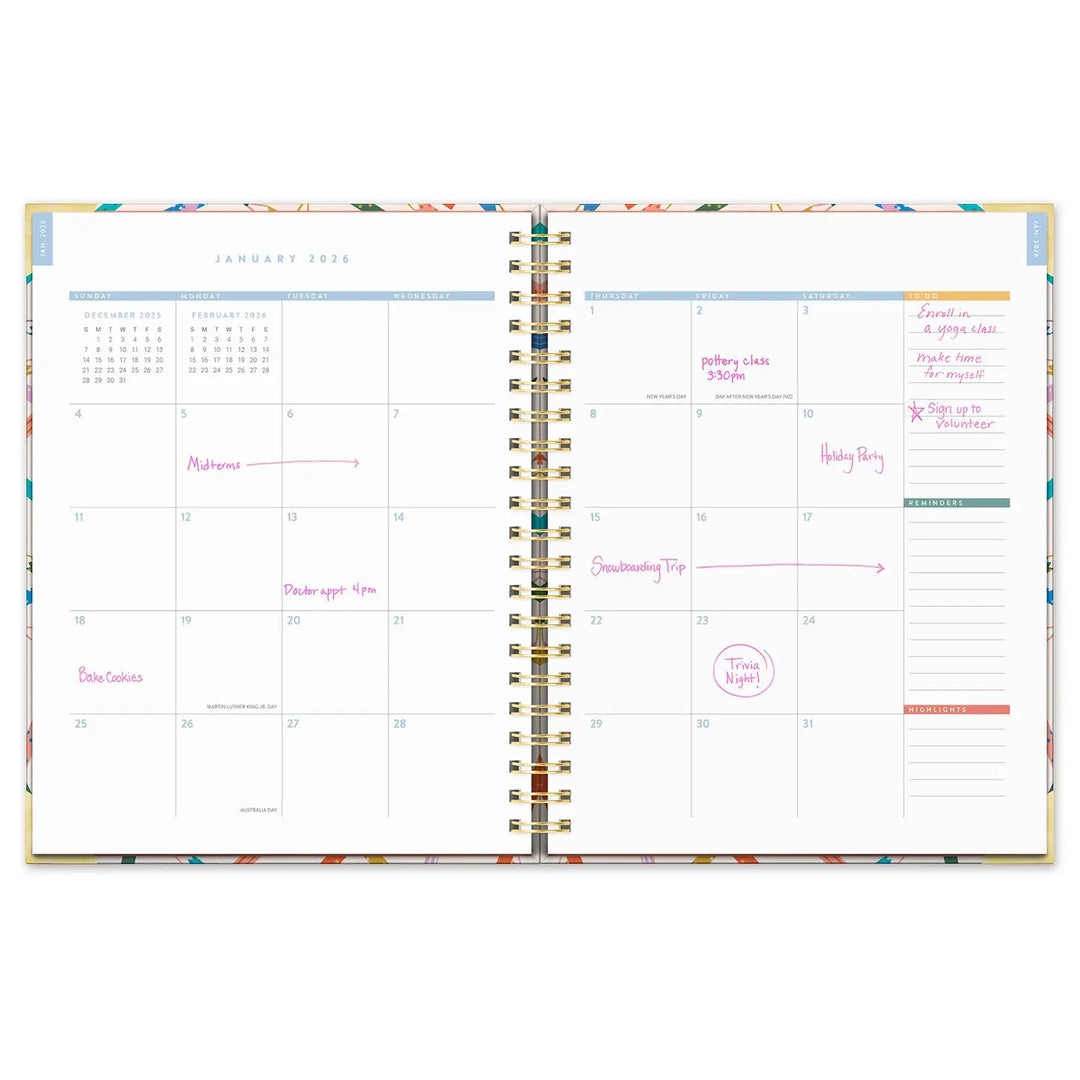 Make Your Mark Extra-Large Spiral Planner (Aug 2025 - Dec 2026)