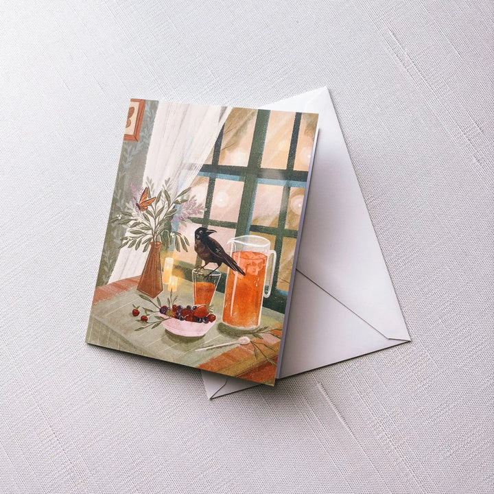 Sun Tea Greeting Card