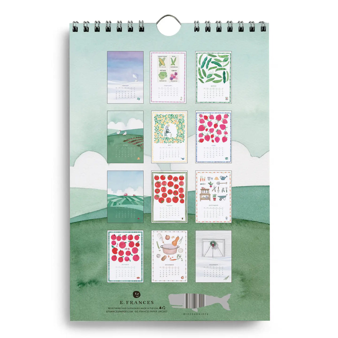 A Year in the Garden Little Wall Calendar (2027)