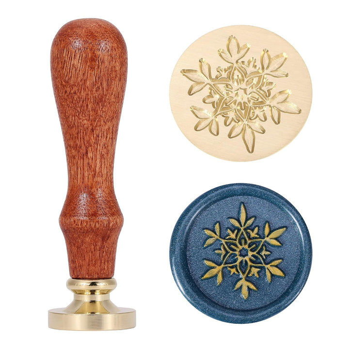 Wax Seal Stamp - Pretty Snowflake