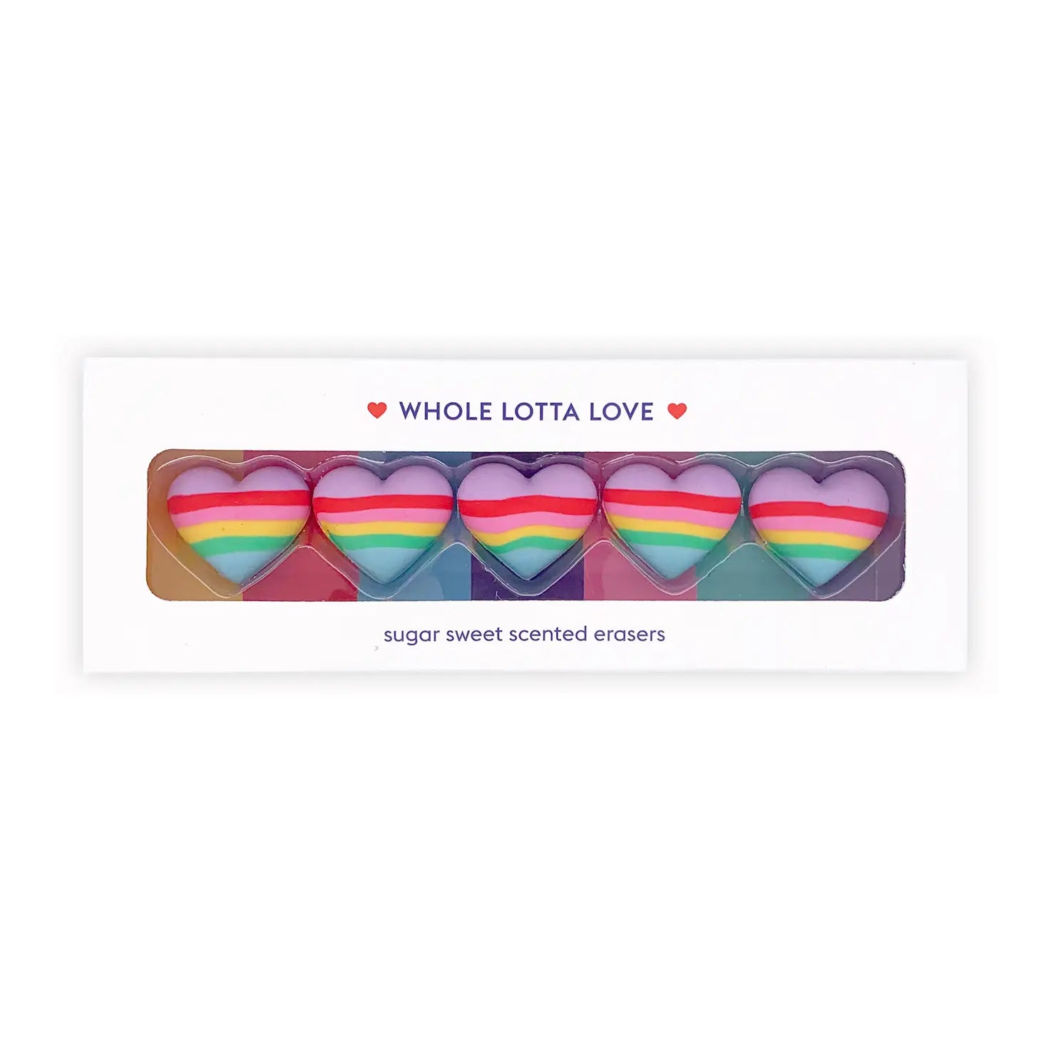 Whole Lotta Love Scented Erasers (Set of 5)