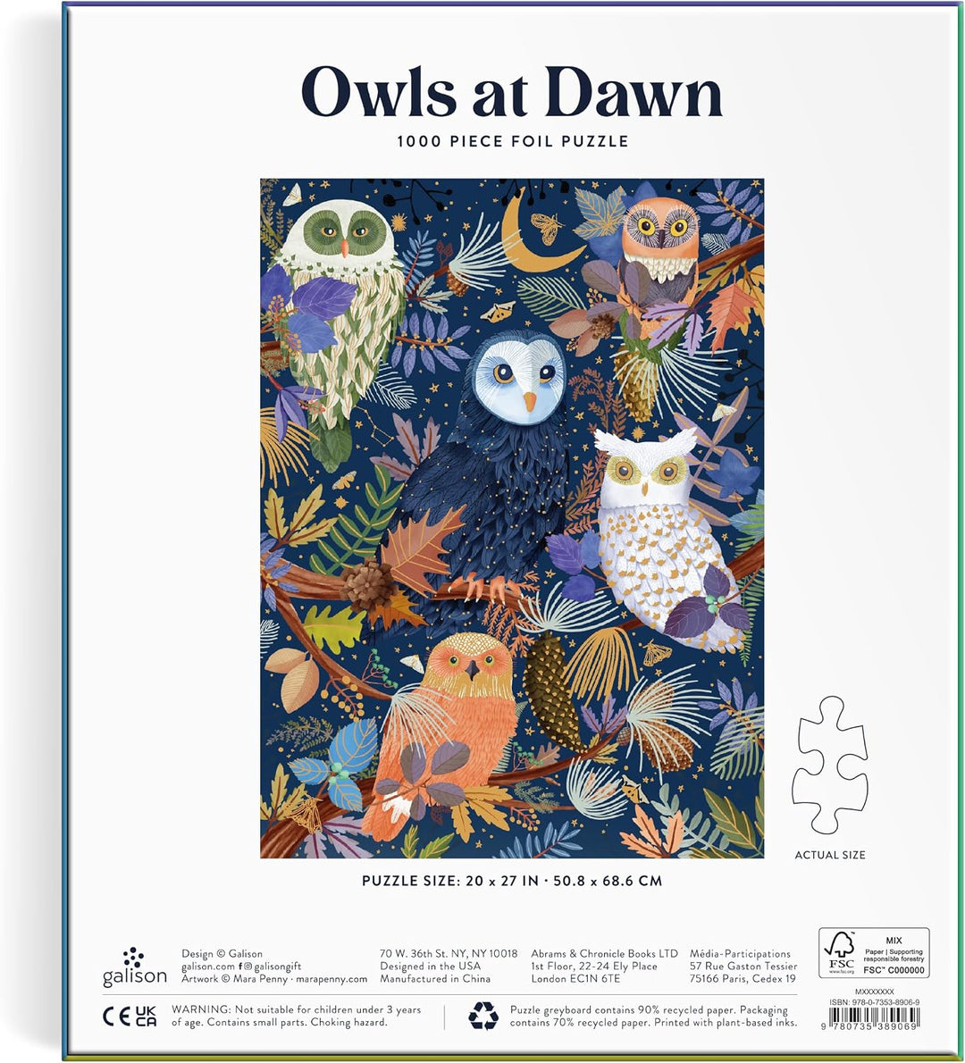 Owls at Dawn Puzzle