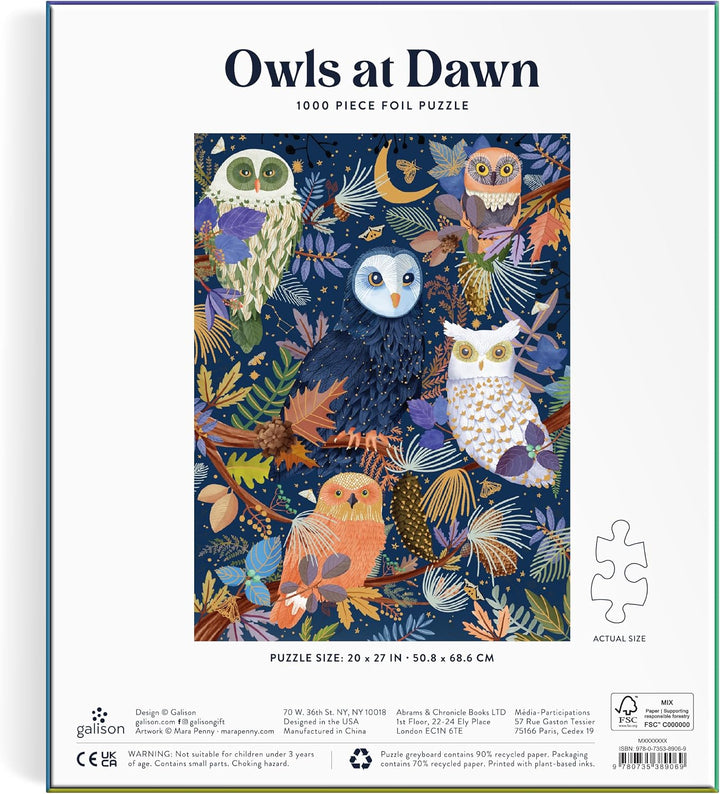 Owls at Dawn Puzzle
