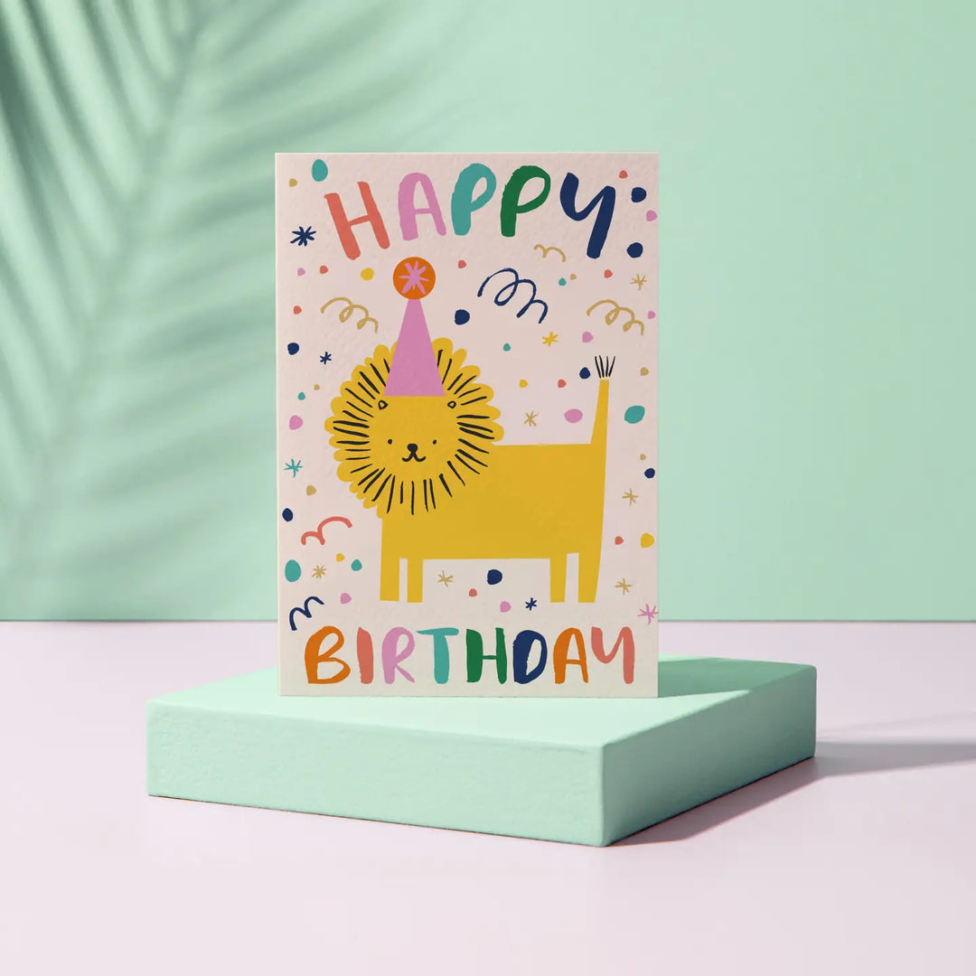 Tiger Children's Birthday Card