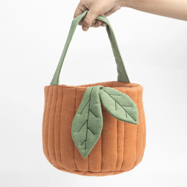 Quilted Pumpkin Basket