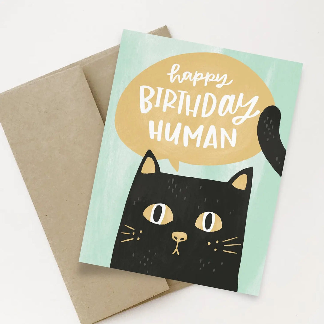 Happy Birthday Human Card