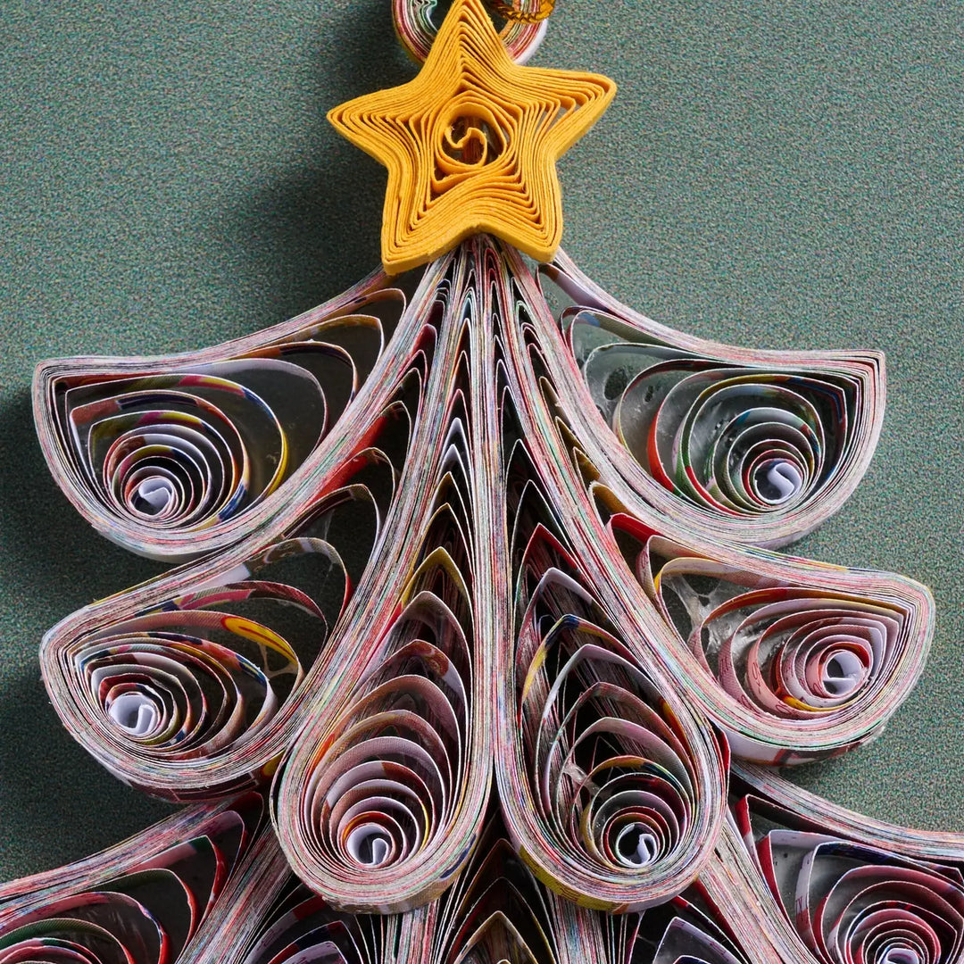 Quilled Fancy Tree Ornament