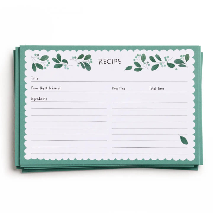 Chirps and Cheers Recipe Card Set