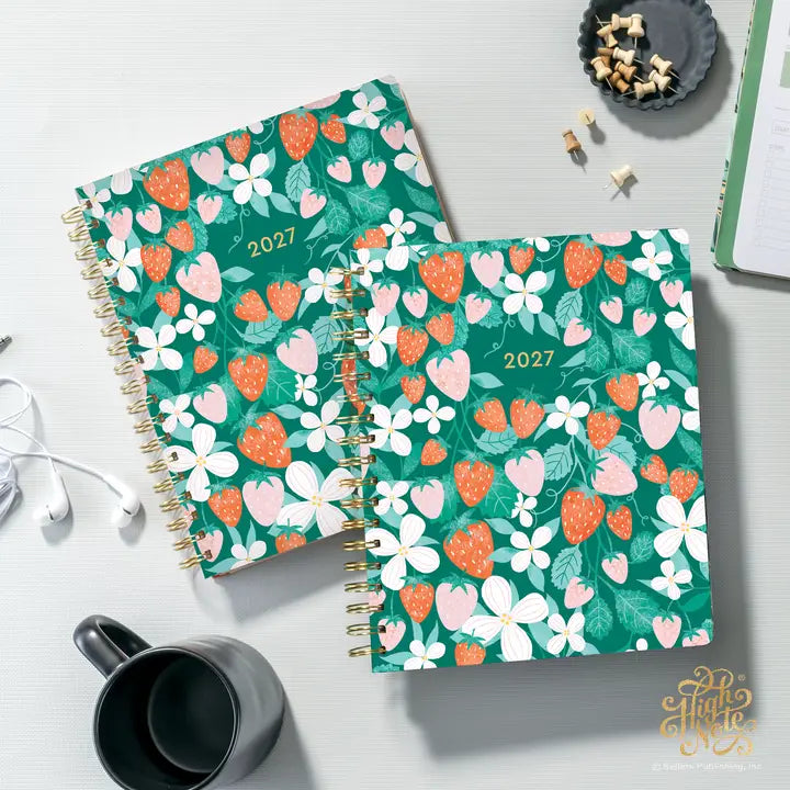2027 Fruits High Note Deluxe Hardcover Planner