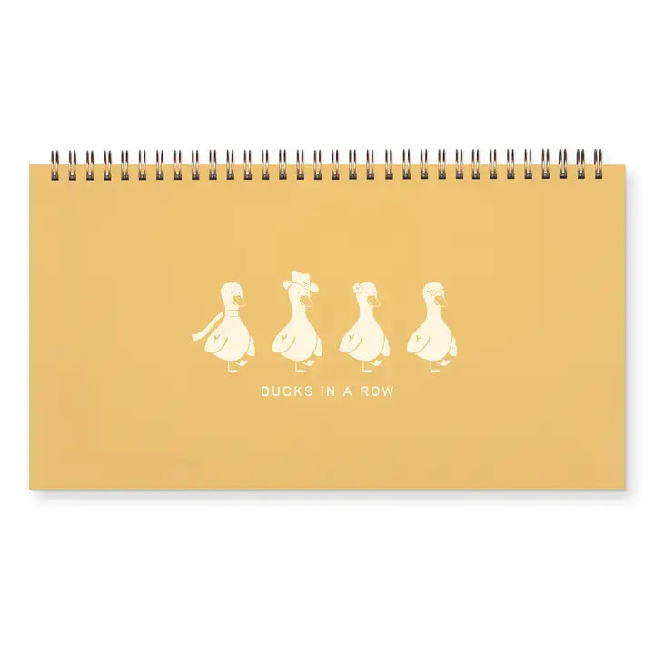 Ducks in A Row Undated Weekly Planner