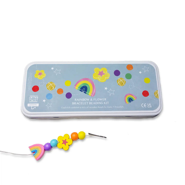 Rainbow & Flower Bracelet Beading Kit