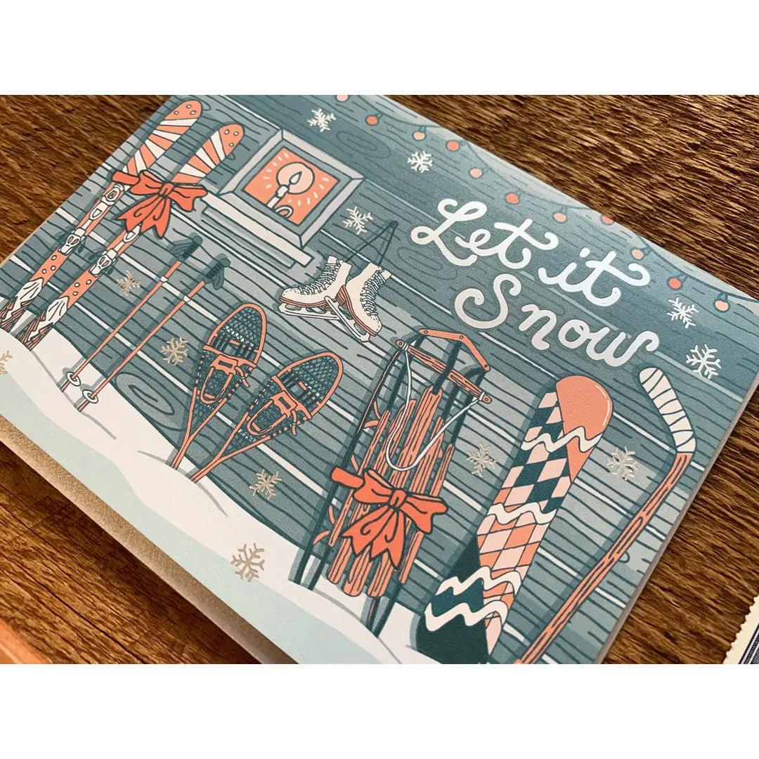Let It Snow Card