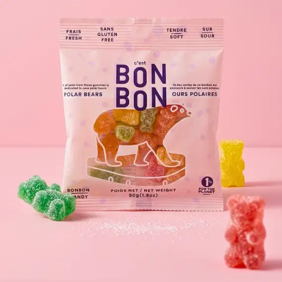 Polar Bear Gummy Candies