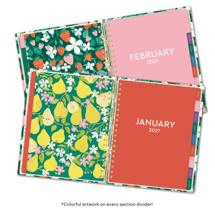 2027 Fruits High Note Deluxe Hardcover Planner