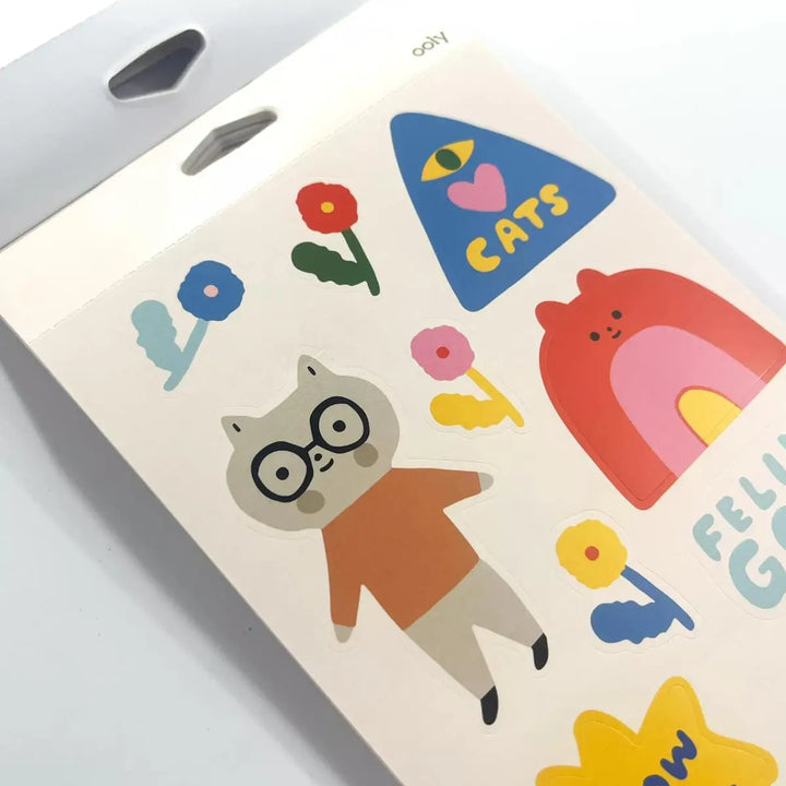 Stickiville X Suzy Dress-Up Cats Stickers
