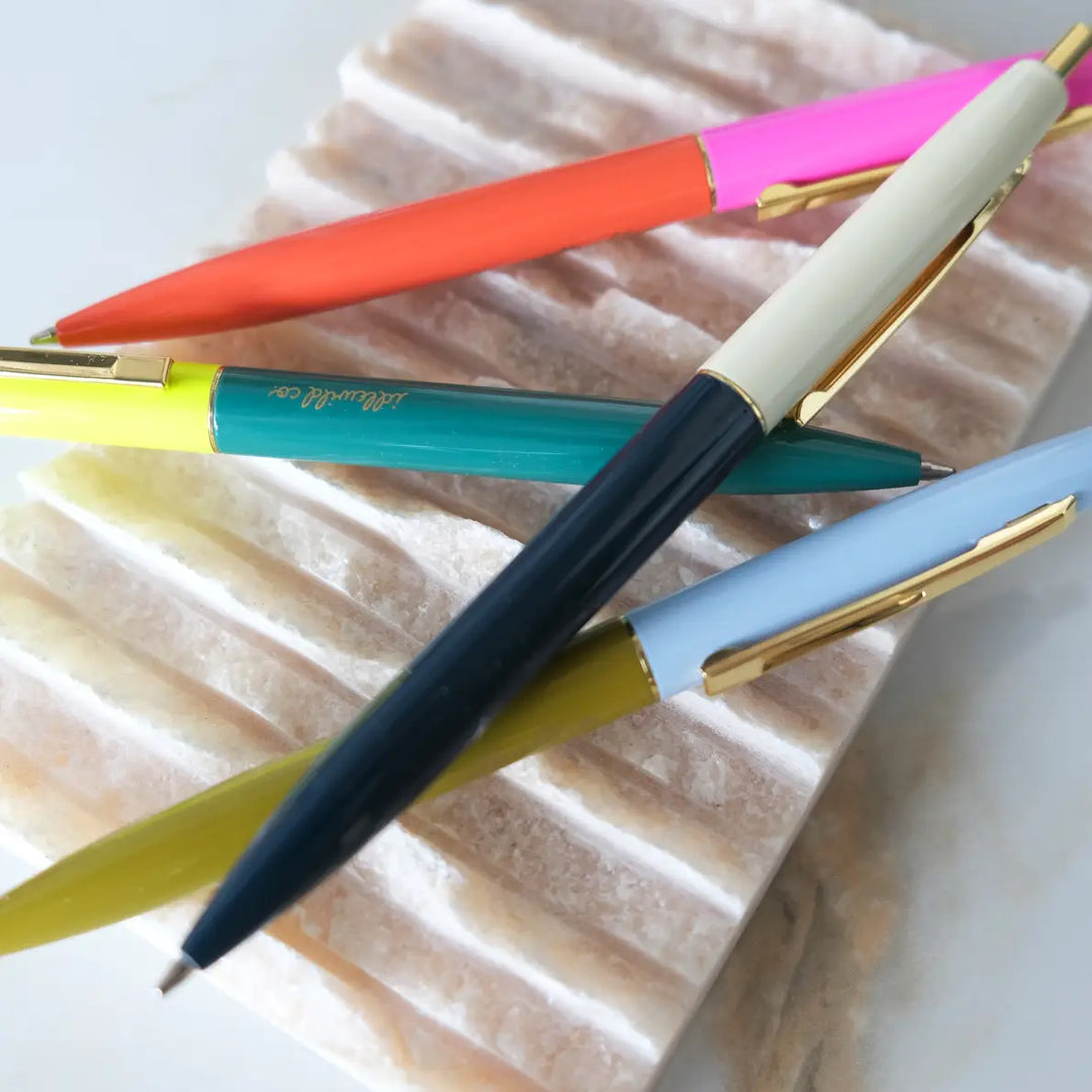Bright Mix Retro Pen Set