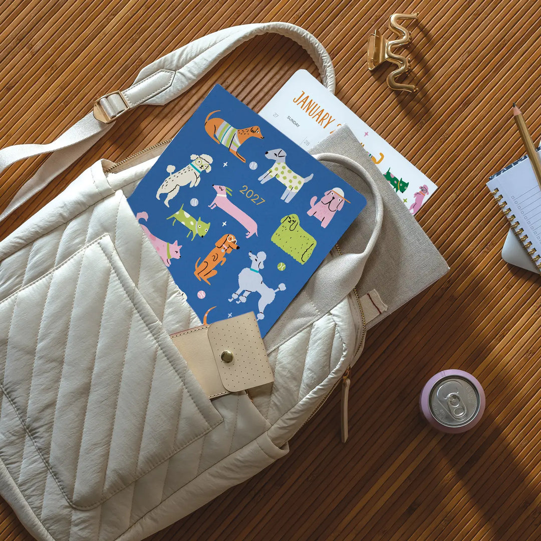 2027 Pets High Note Monthly Planner