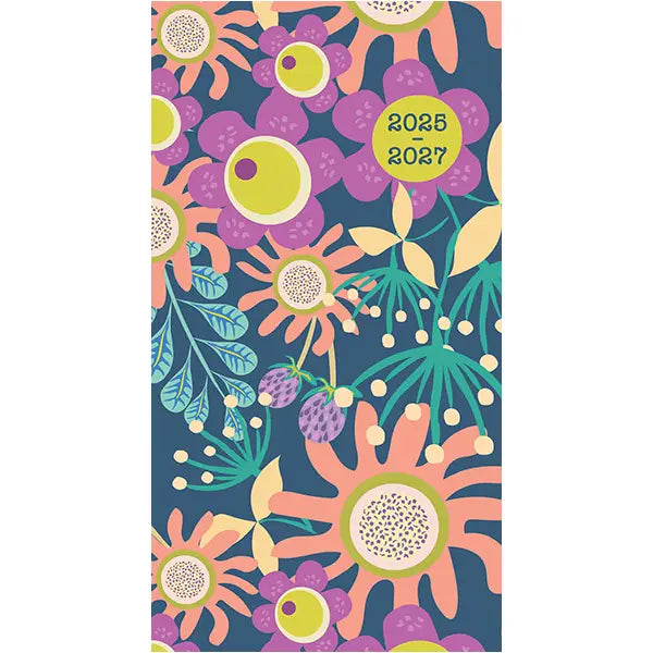 Flower Fancy 2026 Two-Year-Plus Pocket Planner (Aug 2025 - Dec 2027)