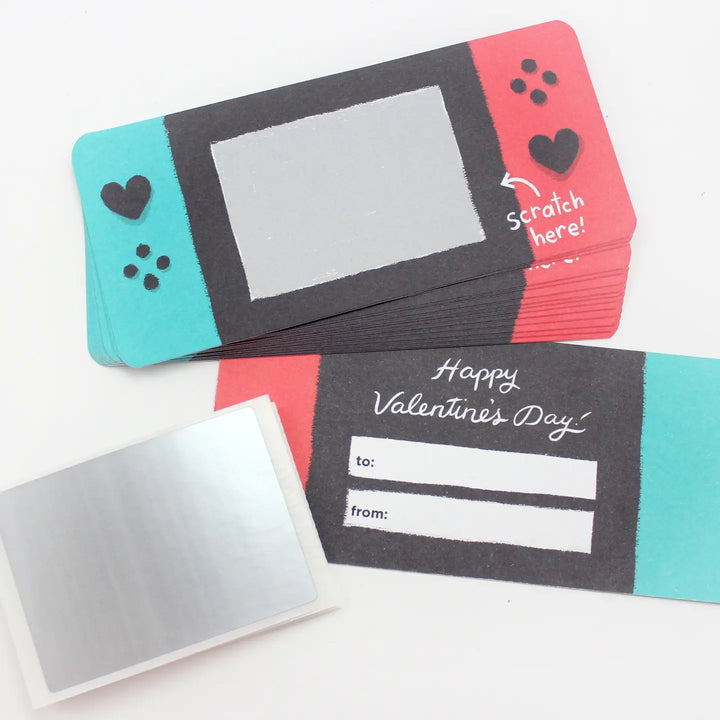 Scratch Off Valentine Cards