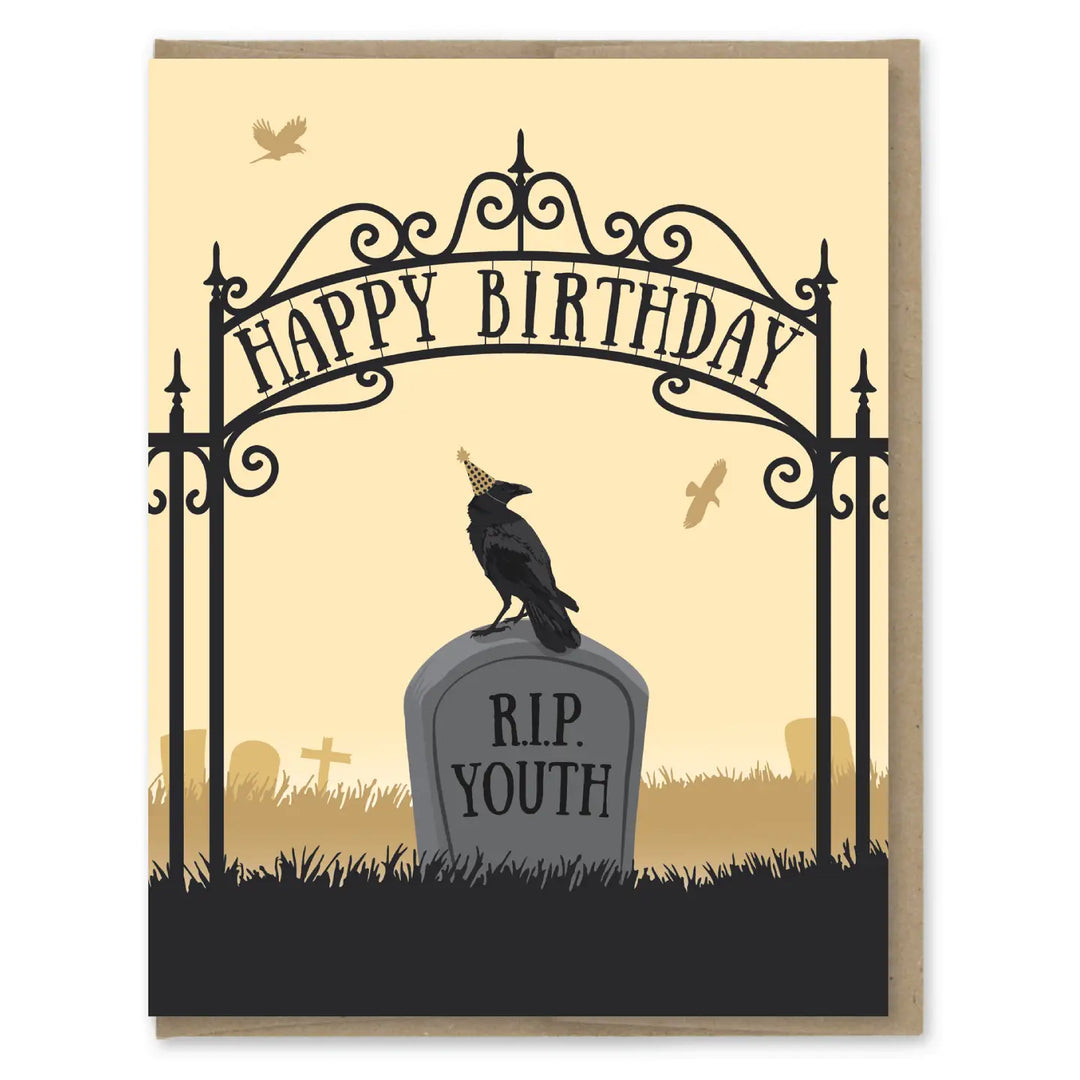 R.I.P. Youth Birthday Card
