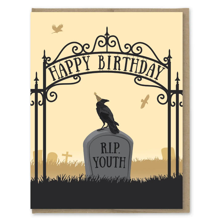 R.I.P. Youth Birthday Card