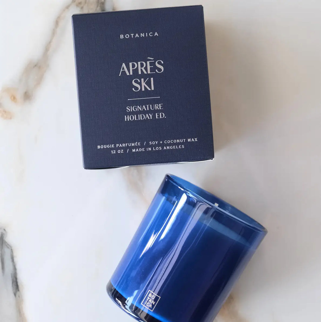 Botanica Holiday Candle: Après Ski, 12oz.