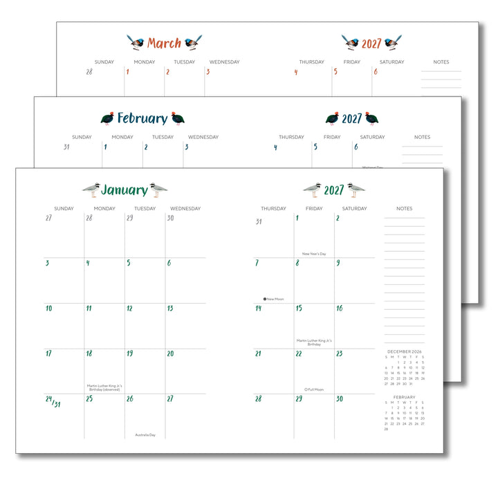 2027 Orders of the Animals High Note Softcover Planner