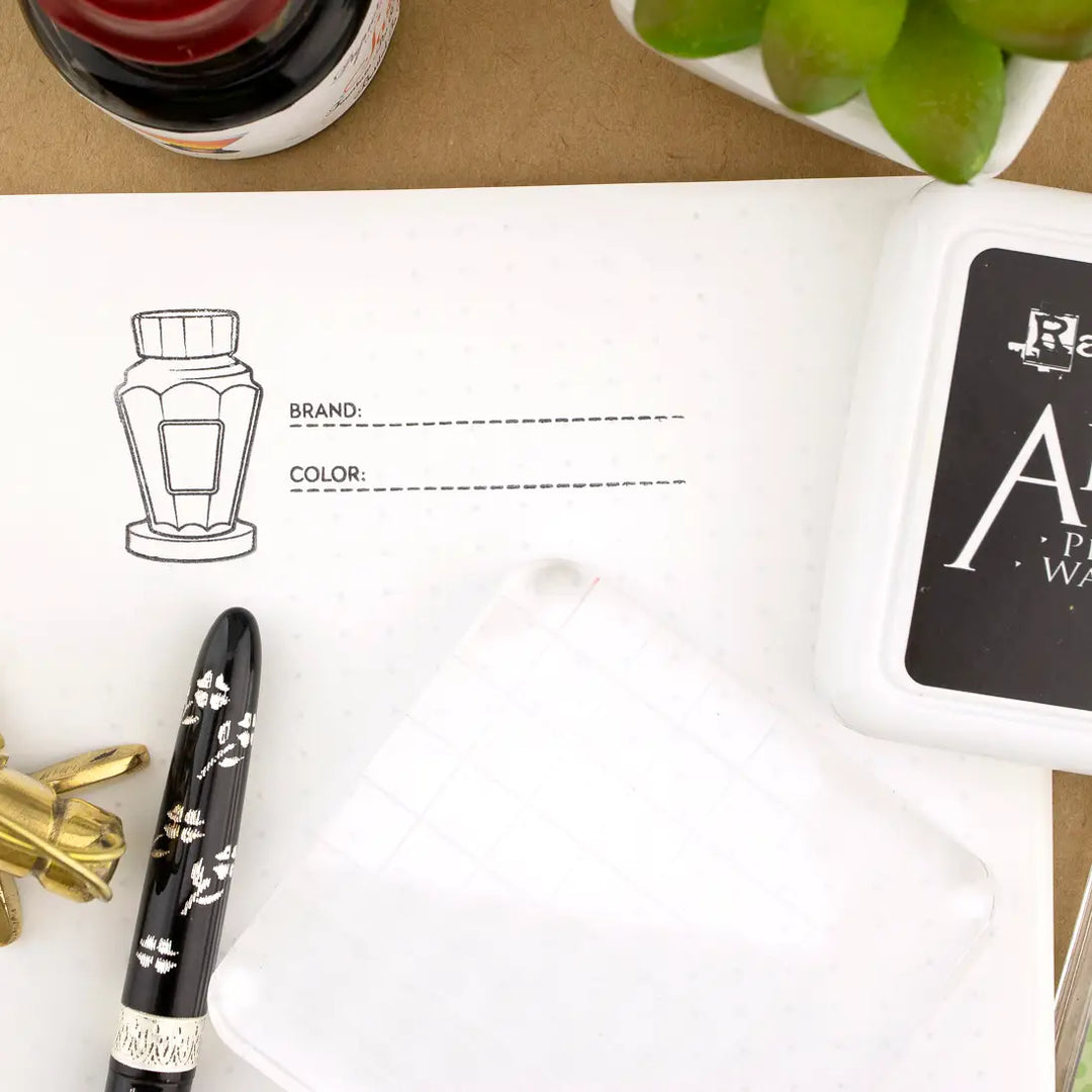 Nibs & Ink - 4"x6" Clear Stamp Set (16 Stamp Designs)