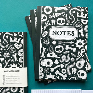Skull and Bones Notebook