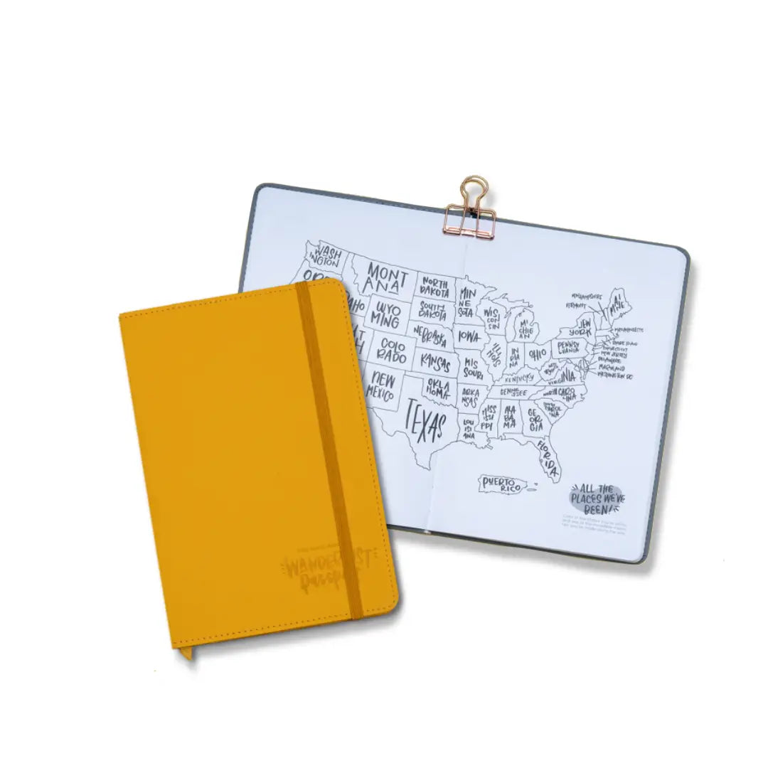 Wanderlust Passport - Travel Journal