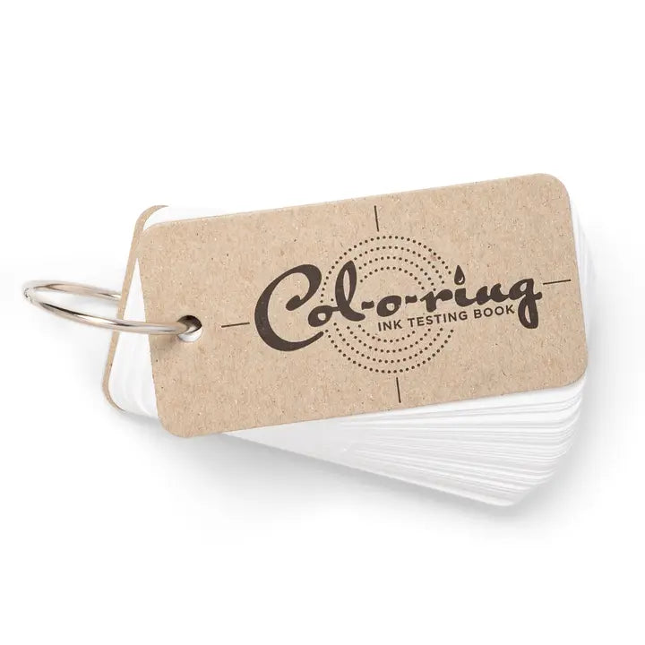 Col-O-Ring Ink Testing Book (Standard Size)