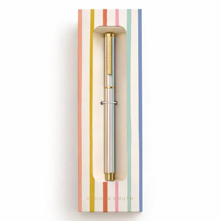 Multi Stripes Rollerball Pen