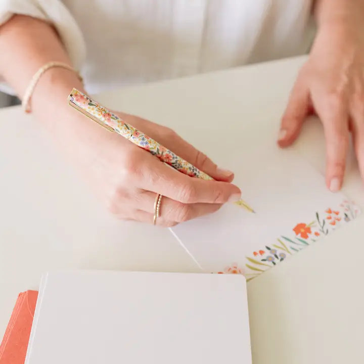 Floral Garden Rollerball Pen