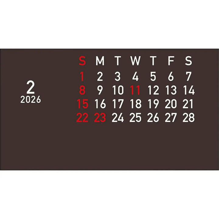 School Bus Calendar 2026