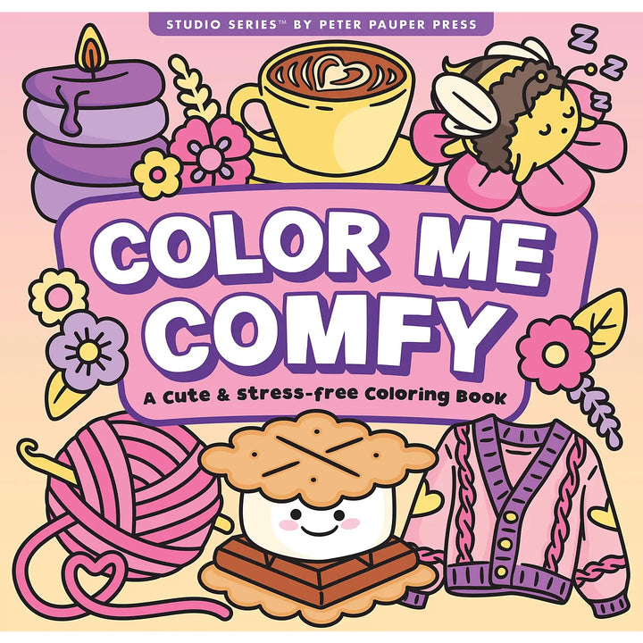 Color Me Comfy Adult Coloring Book