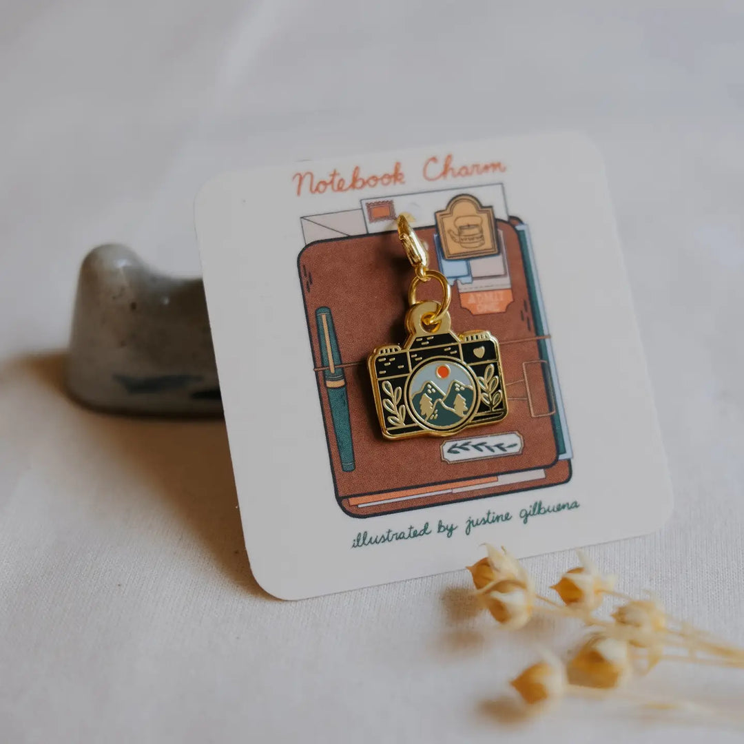 Camera Notebook Charm