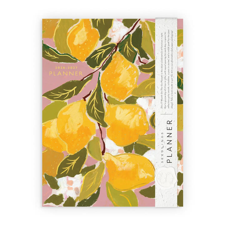 2026 - 2027 Lemons - Seedlings On The Go Planner