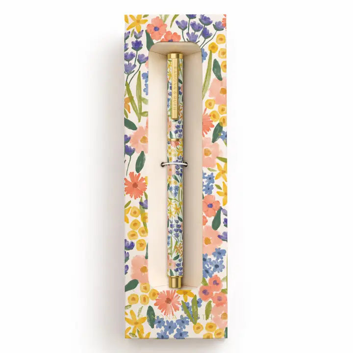 Floral Garden Rollerball Pen