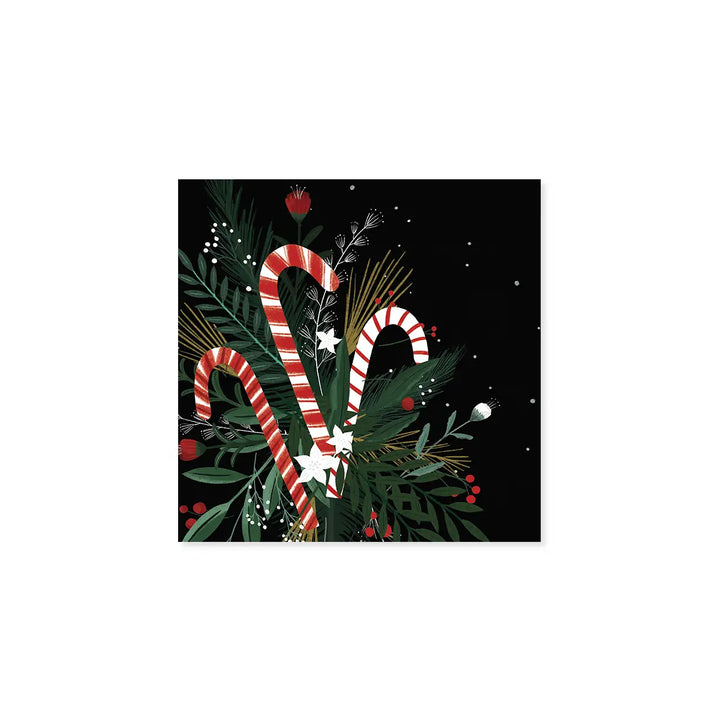 Candy Cane Bouquet Trinkets Pop-up Card