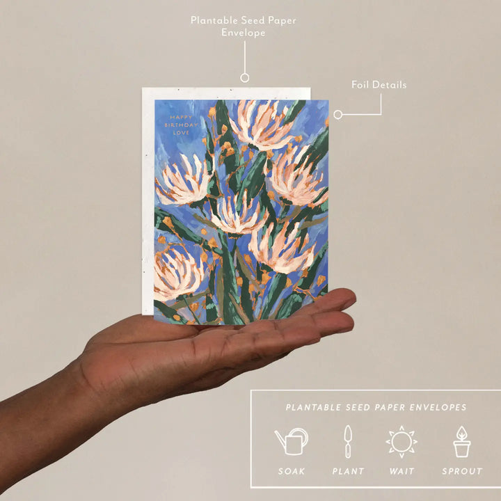 Pretty Petals Birthday Card