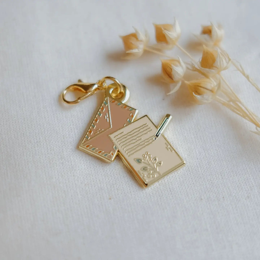 Snail Mail Notebook Charm