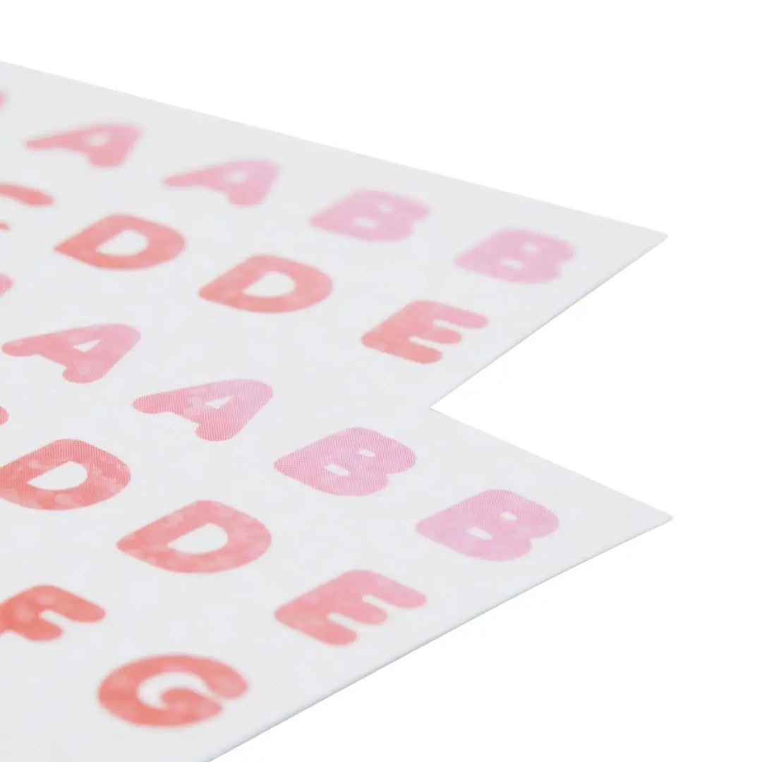 Stickiville Rainbow Letters Stickers
