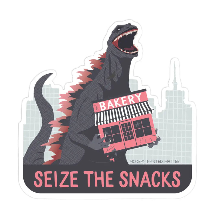 Seize the Snacks Sticker