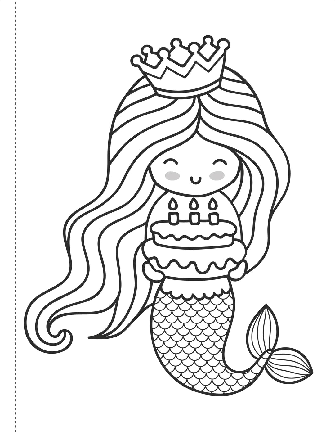 Mermaids Coloring Book