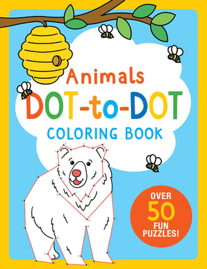 Animals Dot-To-Dot Coloring Book