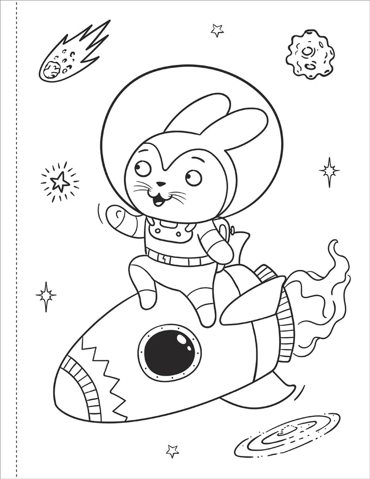 Solar System Coloring Book