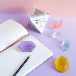 Creativity Crystals (Set of 5 Translucent Erasers)