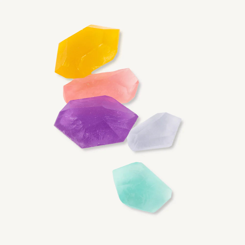 Creativity Crystals (Set of 5 Translucent Erasers)